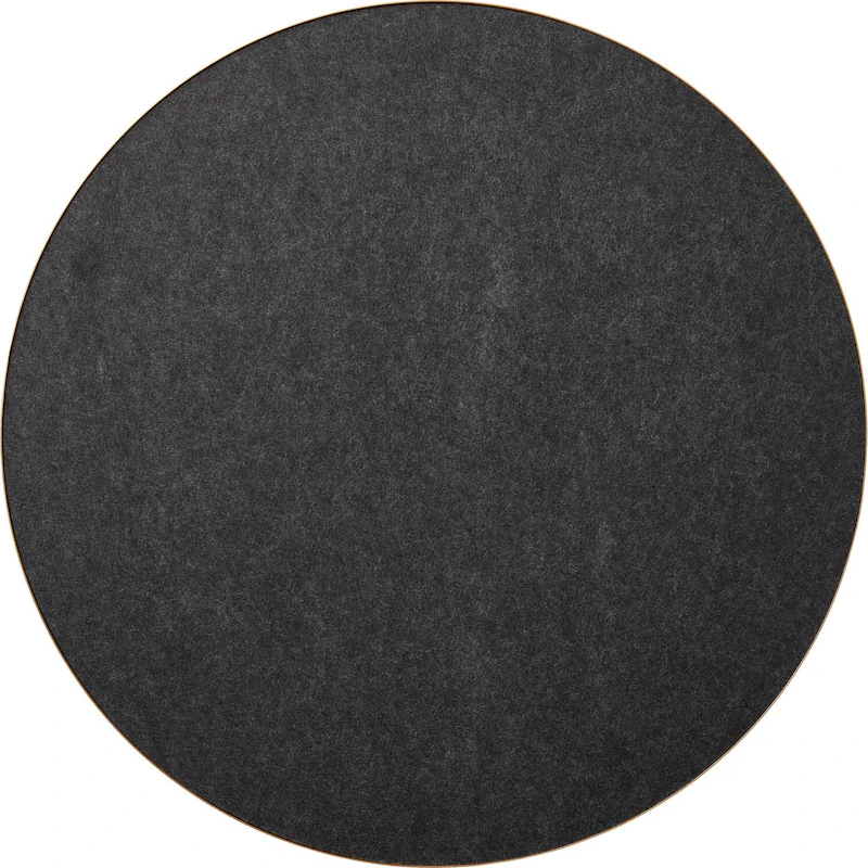 Retell Oppslagstavle Rund Ø80 cm, Svart/Messing