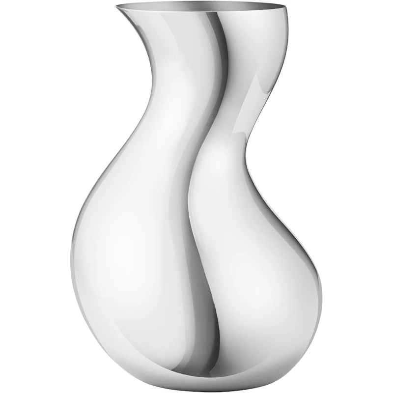 Cobra Vase Medium, Rustfritt Stål