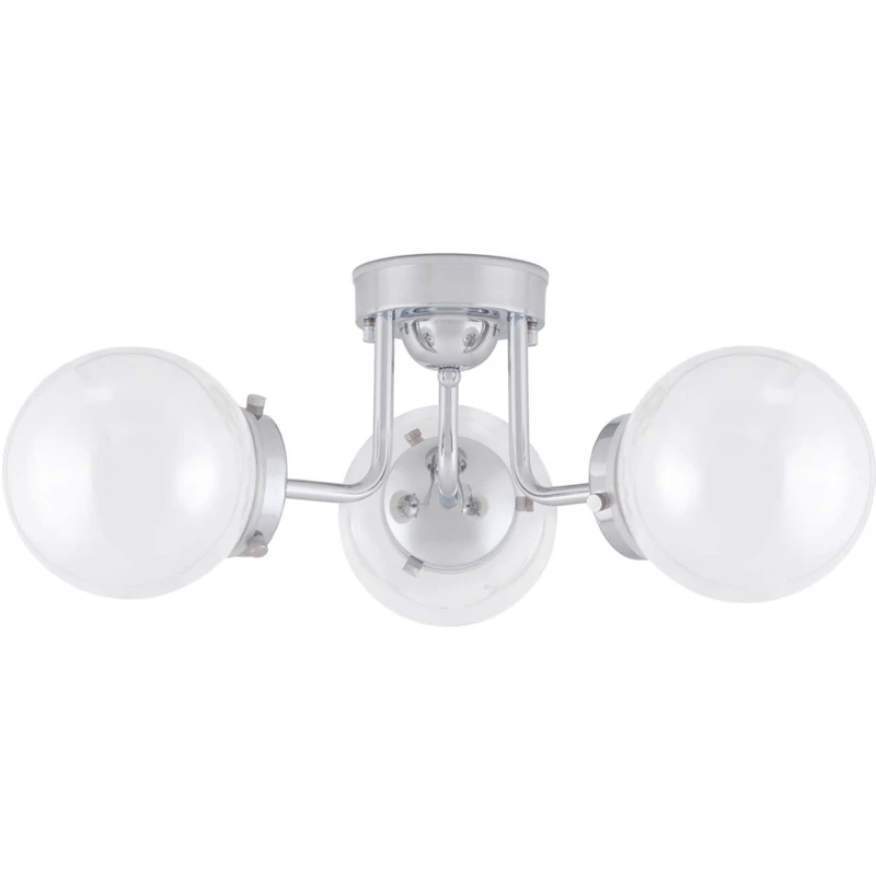 Alley Taklampe, Krom / Hvit
