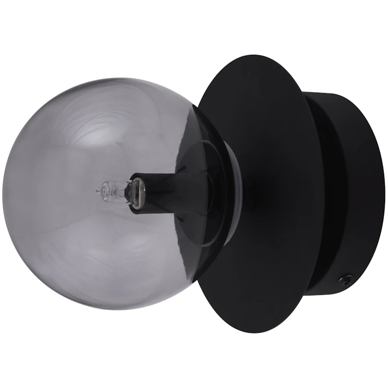 Art Deco Vegg-/Taklampe, Røyk