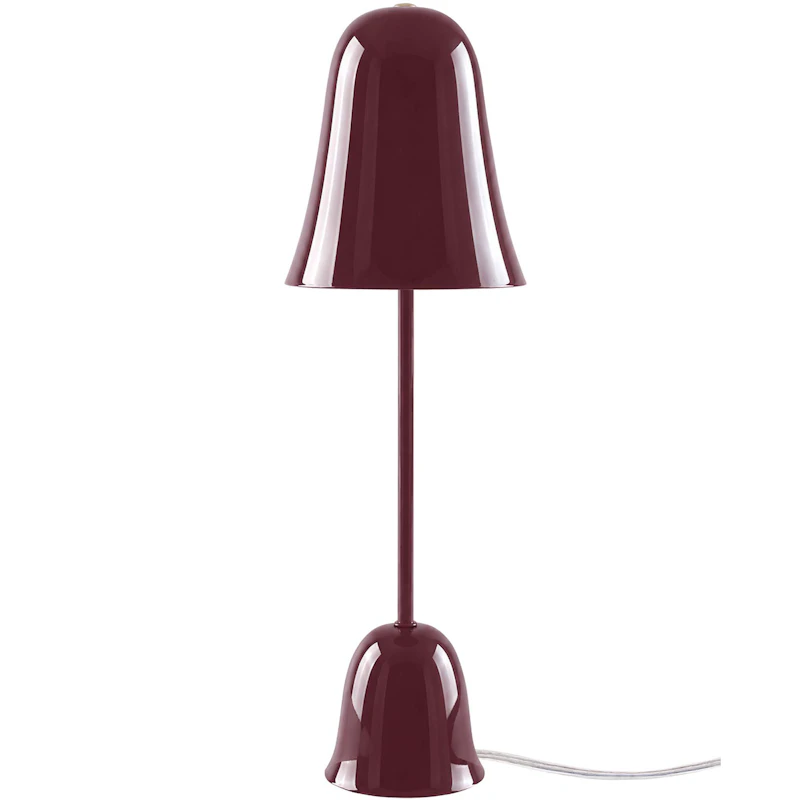 Blåklockan Bordlampe, Vinrød
