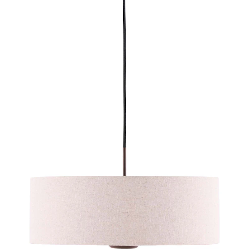 Bosco Pendel, Beige / Mørkbeiset Eik