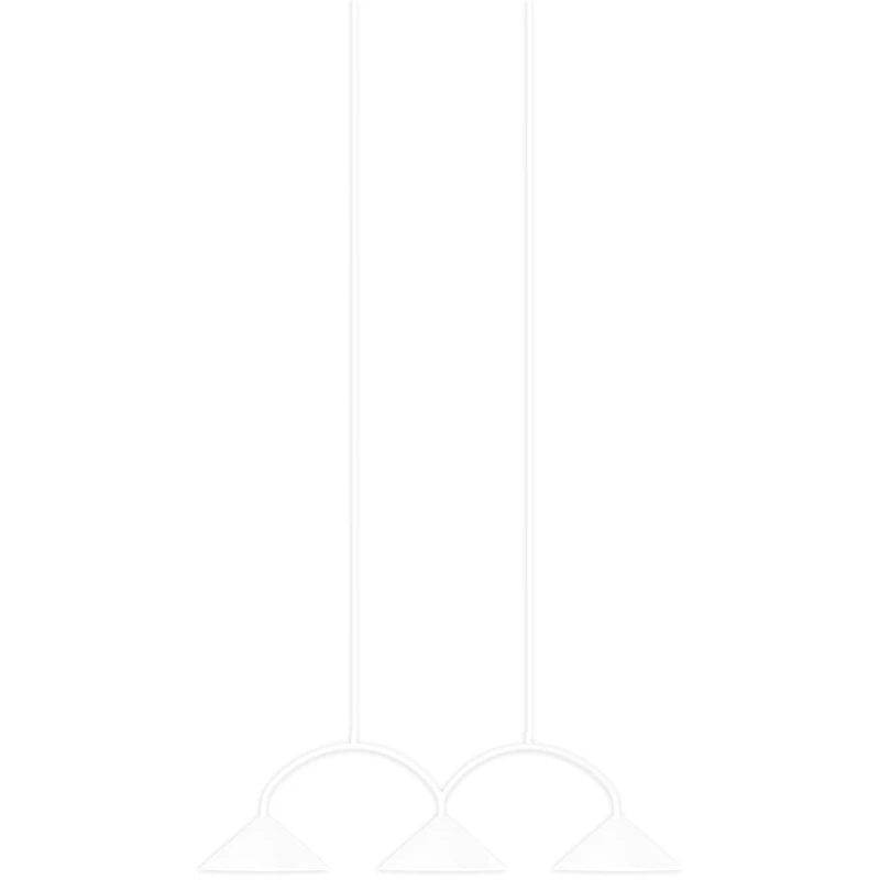 Curve 3 Pendel, Hvit