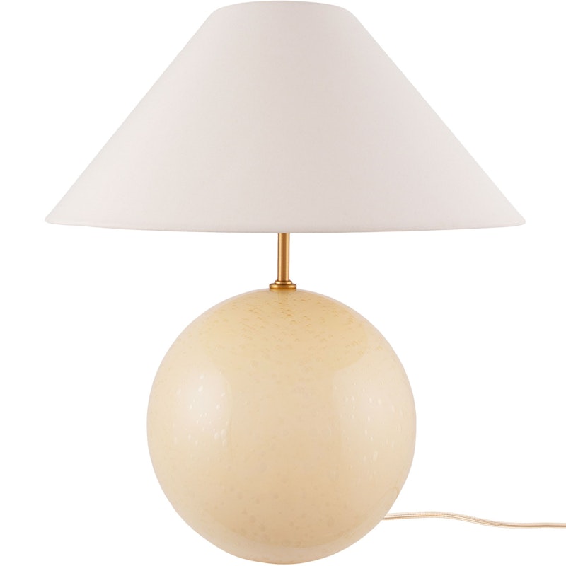 Iris 35 Bordlampe, Creme