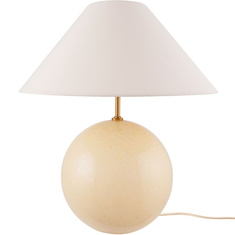 Iris 35 Bordlampe, Creme