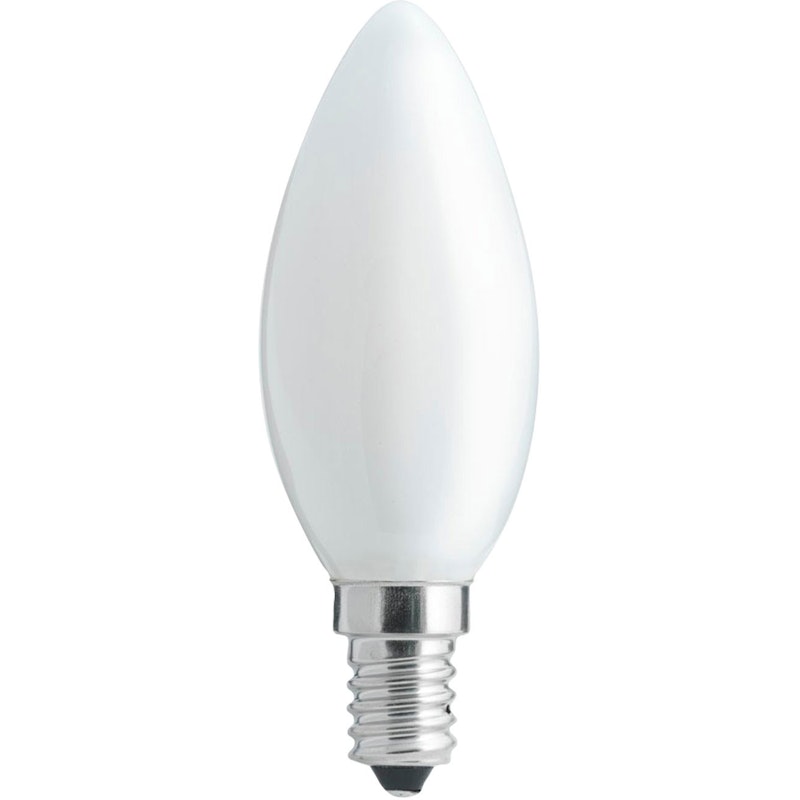 Lyskilde E14 0,35-4,5W 470lm 2700K Tretrinns Dimmer, Hvit