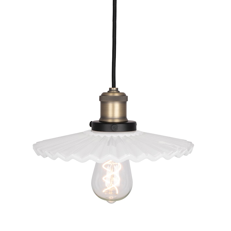 Mini Cobbler Pendel, Hvit