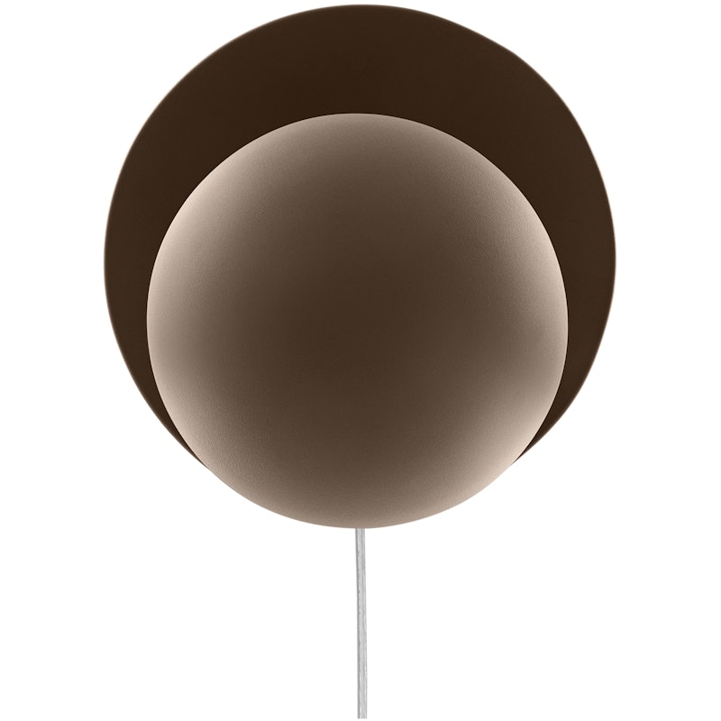 Orbit Vegglampe, Mocha