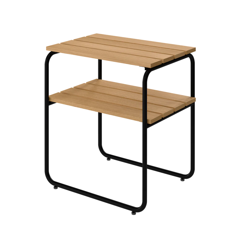 L45 Sidebord, Oljet Eik / Sort