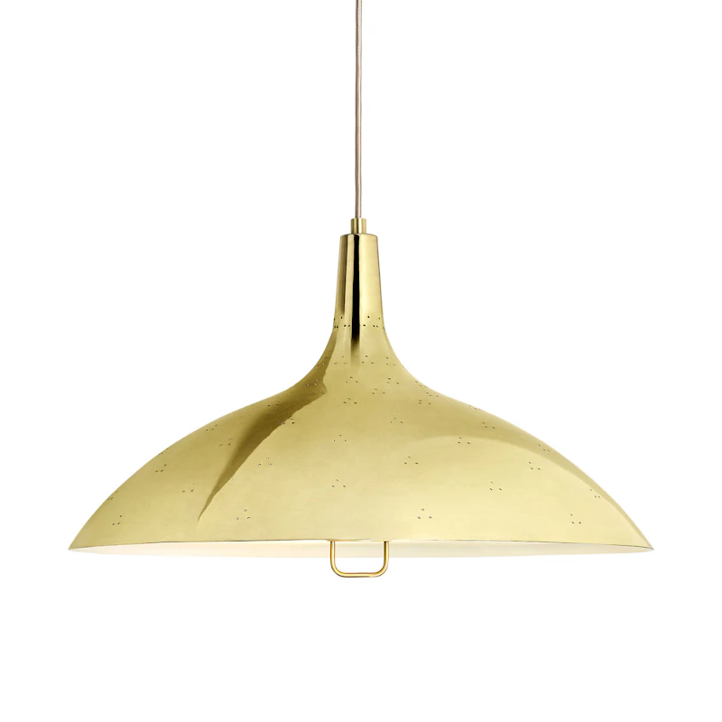 1965 Taklampe, Messing/ Messing