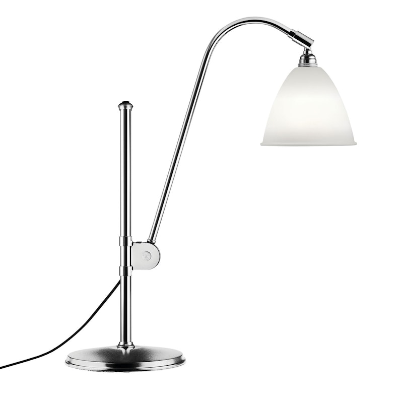 Bestlite BL1 Bordlampe, Krom/Benporselen