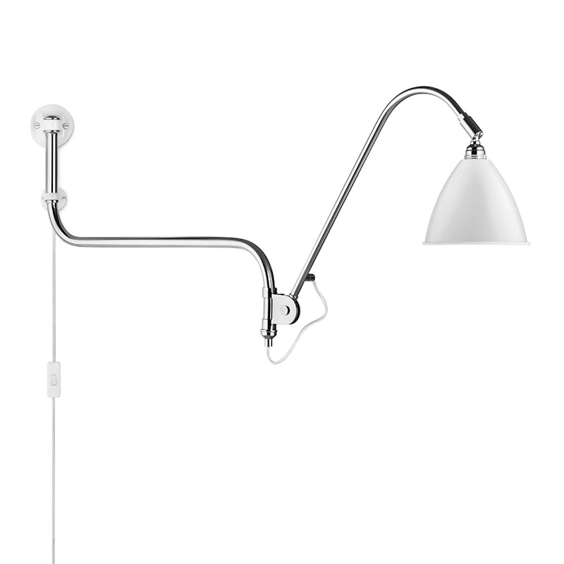 Bestlite BL10 Vegglampe, Krom/Hvit