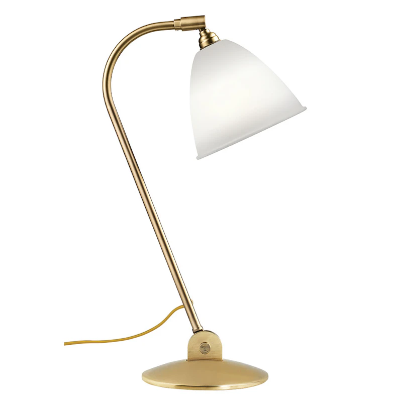 Bestlite BL2 Bordlampe, Messing/Benporselen