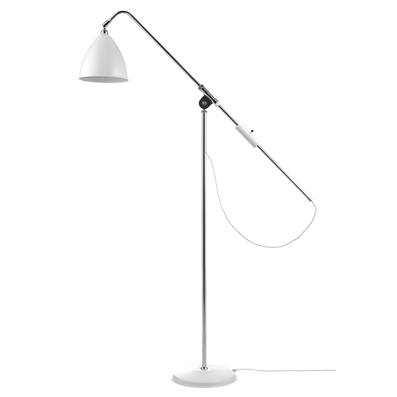 Bestlite BL4 M Gulvlampe, Krom/Hvit