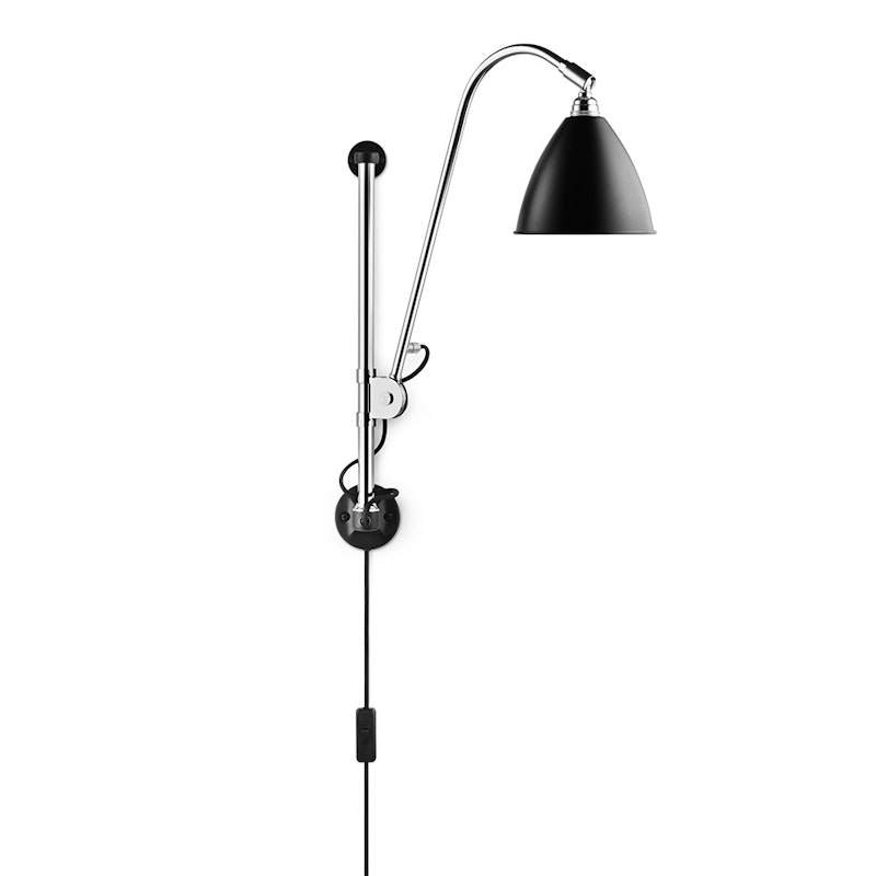 Bestlite BL5 Vegglampe, Krom/Sort