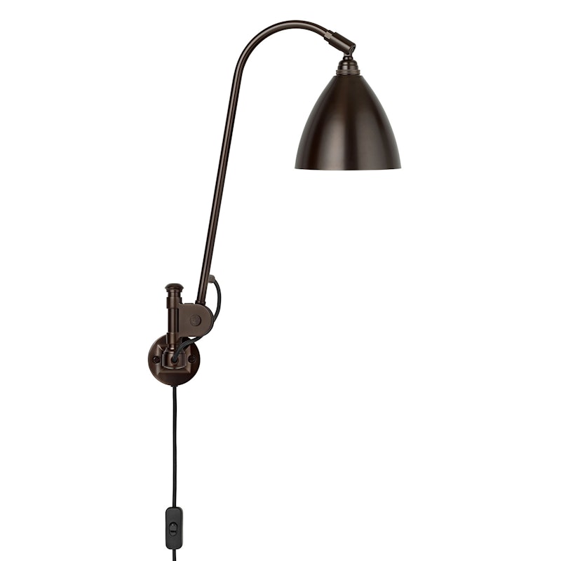 Bestlite BL6 Vegglampe, Black Brass/Black Brass