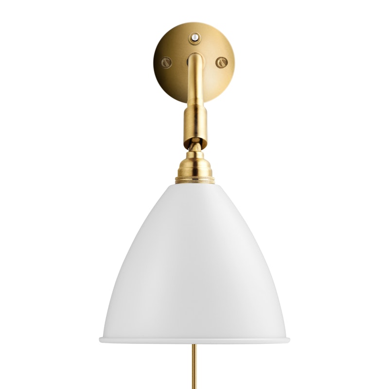 Bestlite BL7 Vegglampe, Messing / Hvit