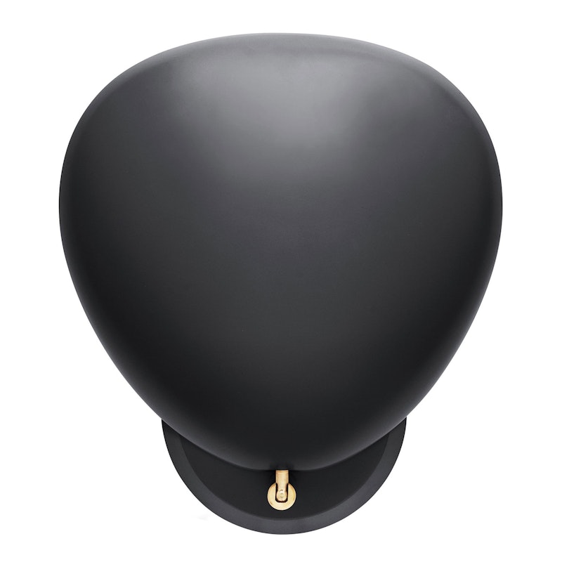 Cobra Vegglampe Fast Installasjon, Sort