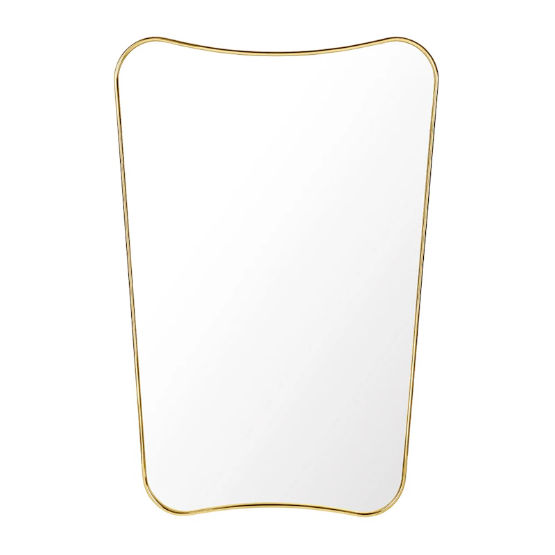 F.A.33 Speil 80x54 cm, Messing