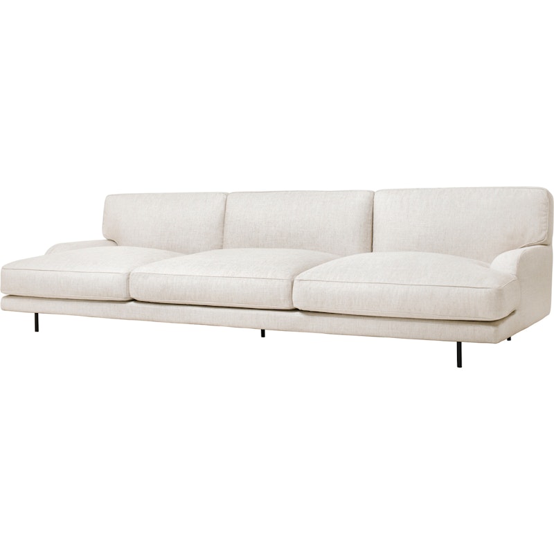 Flaneur Sofa FC 3-seters, Ben Svart / Hot Madison 419 Off White