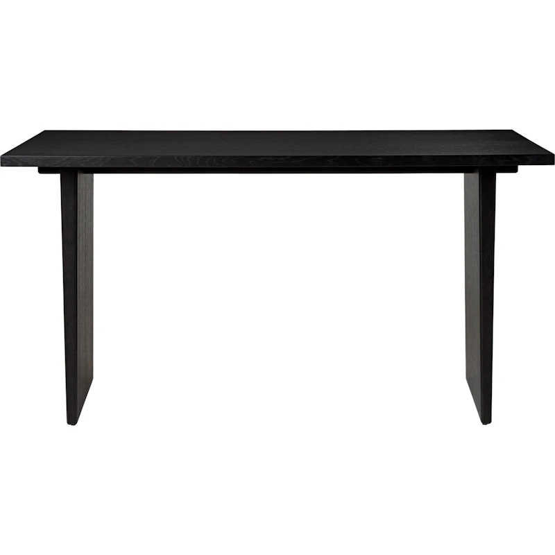 Private Skrivebord 120x60 cm, Brown Black  Beiset Eik