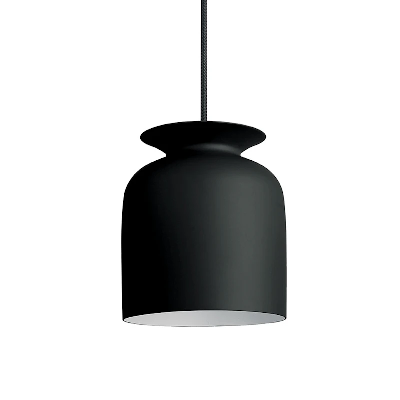 Ronde Taklampe Ø20cm, Sort