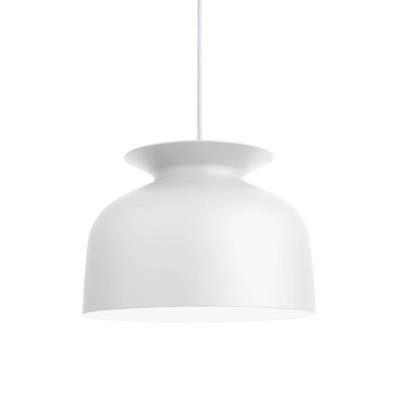 Ronde Taklampe Ø40 cm, Hvit