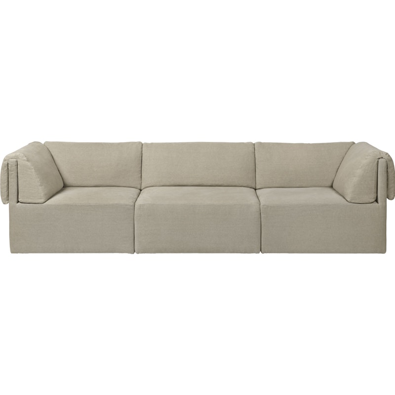 Wonder Sofa 3-Seters Med Armlener PG2, Bel Lino G077/13 FC