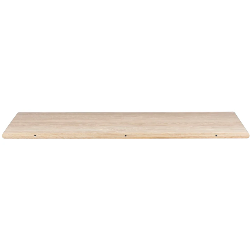 Symphony 78 Forlengelsesplate 48x105 cm, Hvitoljet Massiv eik