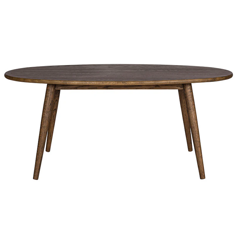 Symphony 08 Salongbord Ø120 cm, Mørkoljet Eik
