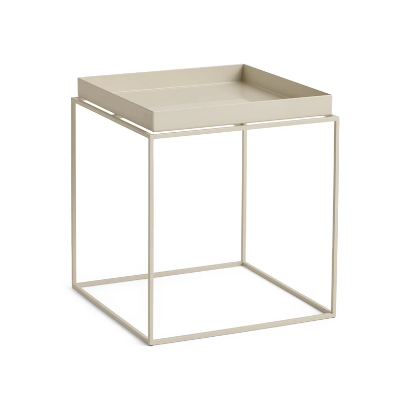 Brettbord 40x40 cm, Warm Beige