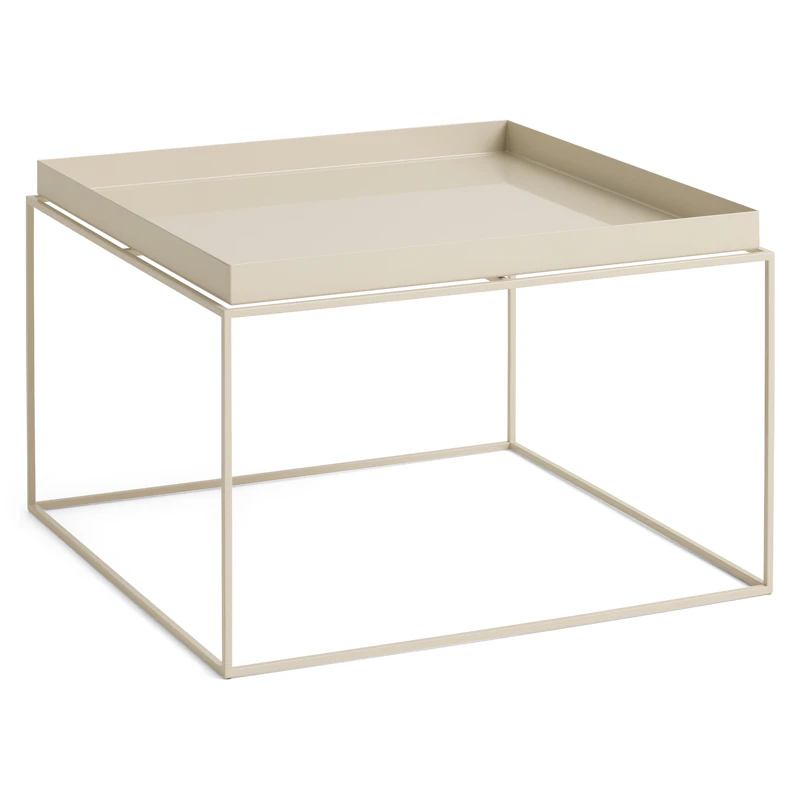 Brettbord 60x60 cm, Warm Beige