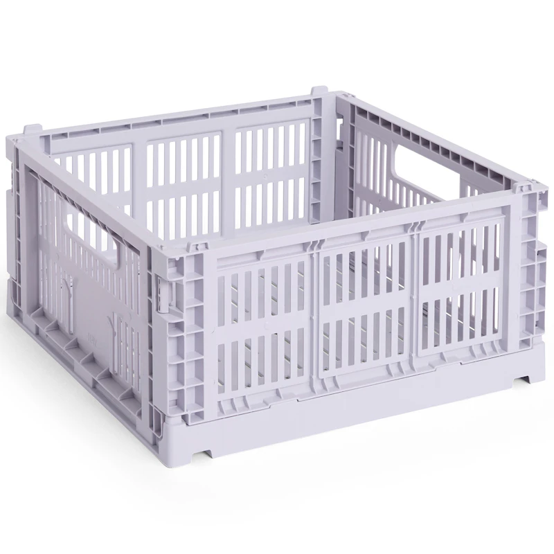 Colour Crate Medium Square Oppbevaring, Lavender