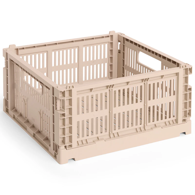 Colour Crate Medium Square Oppbevaring, Powder