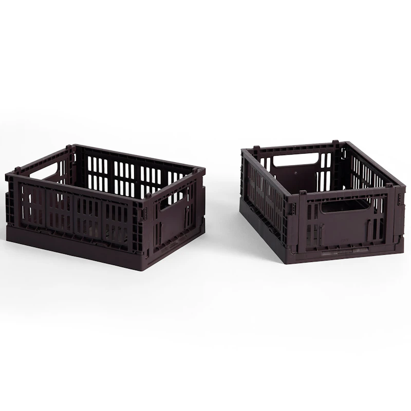 Colour Crate Mini Oppbevaring 2-pk, Bordeaux