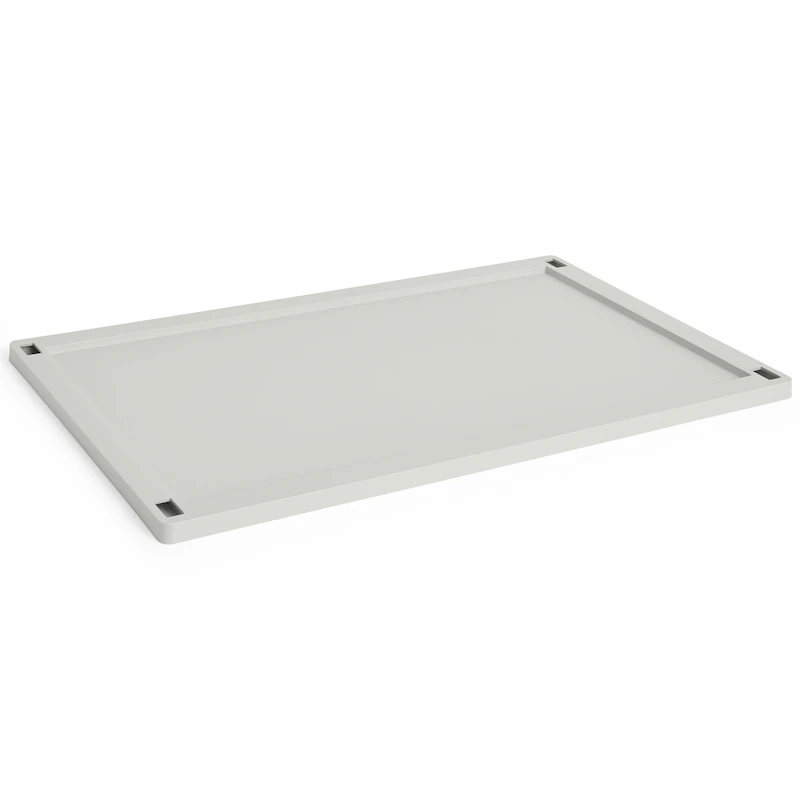 Colour Crate Plastic Large Lokk, Grey