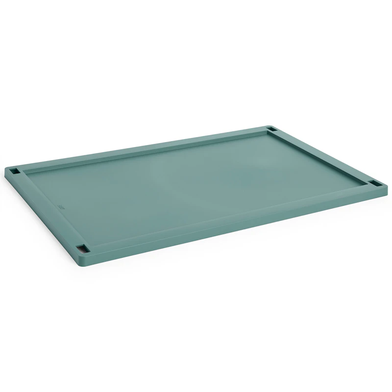 Colour Crate Plastic Large Lokk, Dark Green