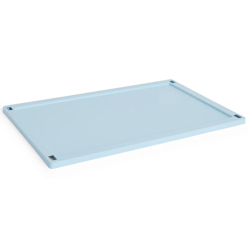 Colour Crate Plastic Large Lokk, Soft Blue