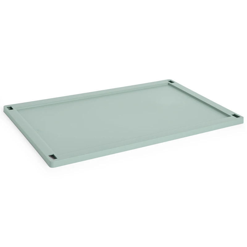Colour Crate Plastic Large Lokk, Sage Green