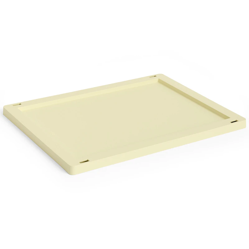 Colour Crate Plastic Medium Lokk, Light Yellow