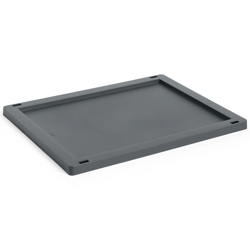 Colour Crate Plastic Medium Lokk, Charcoal