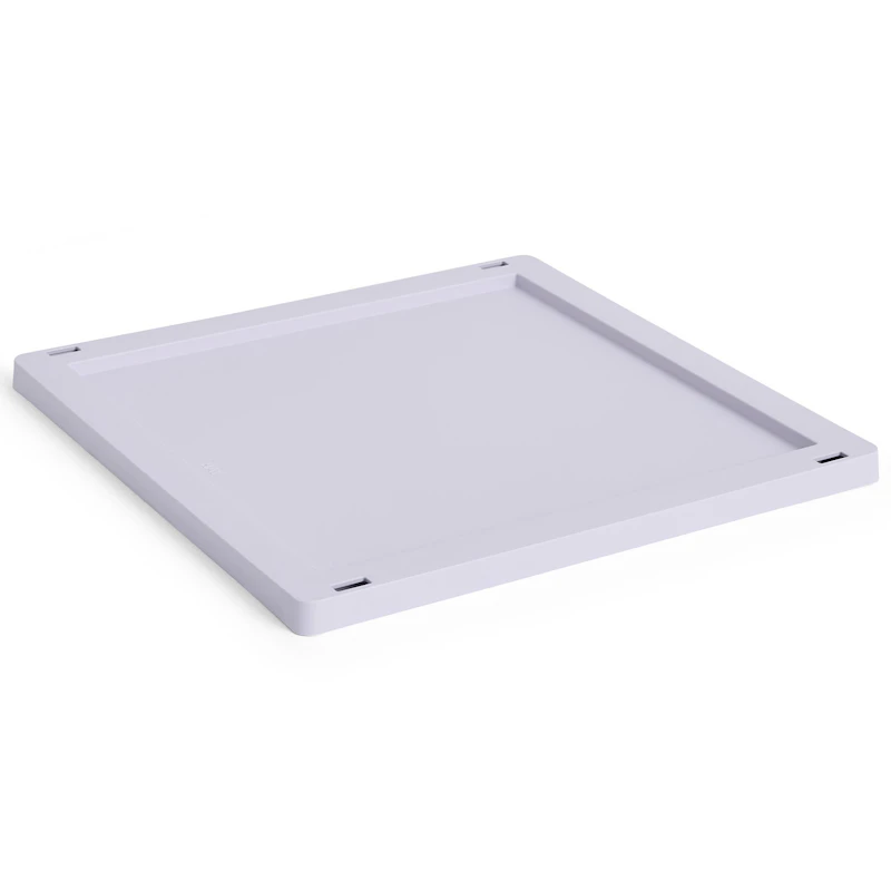 Colour Crate Plastic Medium Square / Cube Lokk, Lavender