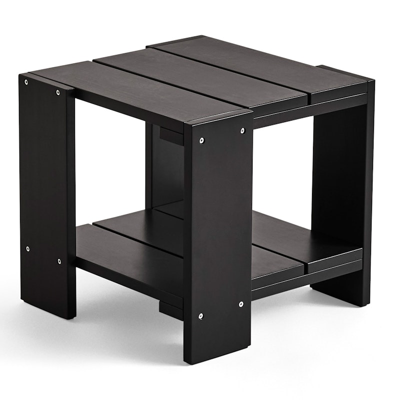 Crate Sidebord, Svart