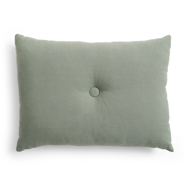 Dot Pute Linen 45x60 cm, Pine Green