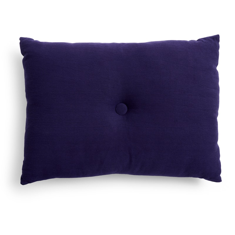 Dot Pute Linen 45x60 cm, Dark Blue