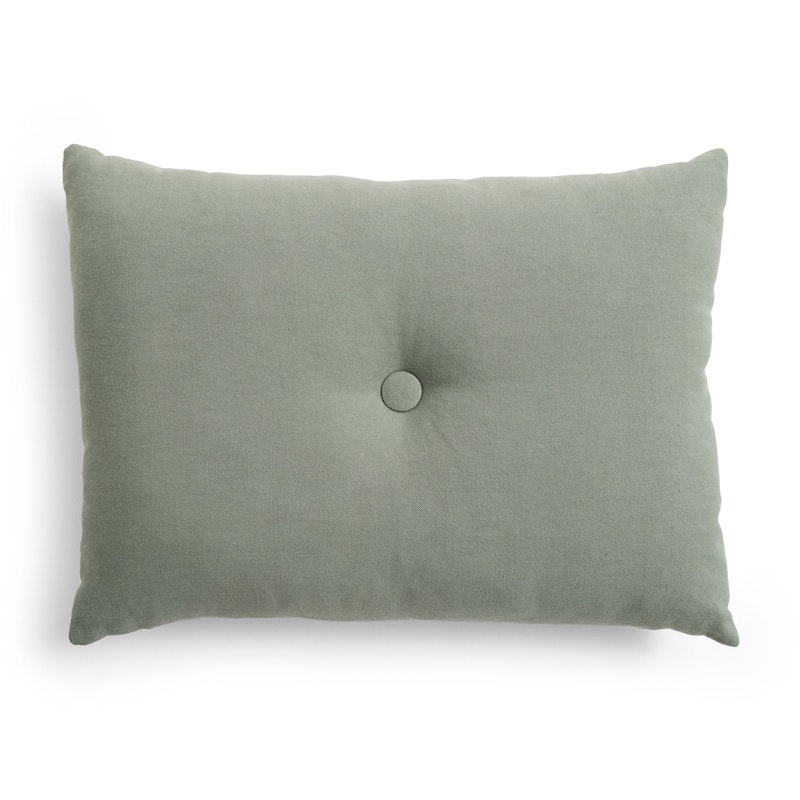 Dot Pute Linen 45x60 cm, Pine Green
