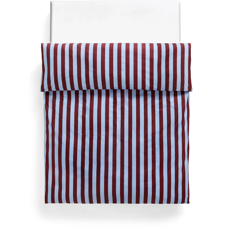 Été Dynetrekk Dobbel, 200x220 cm, Bordeaux/Sky Blue