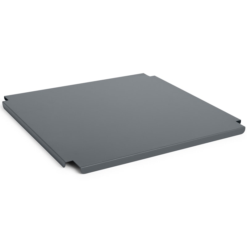 Colour Crate Metal Large Square Lokk, Charcoal
