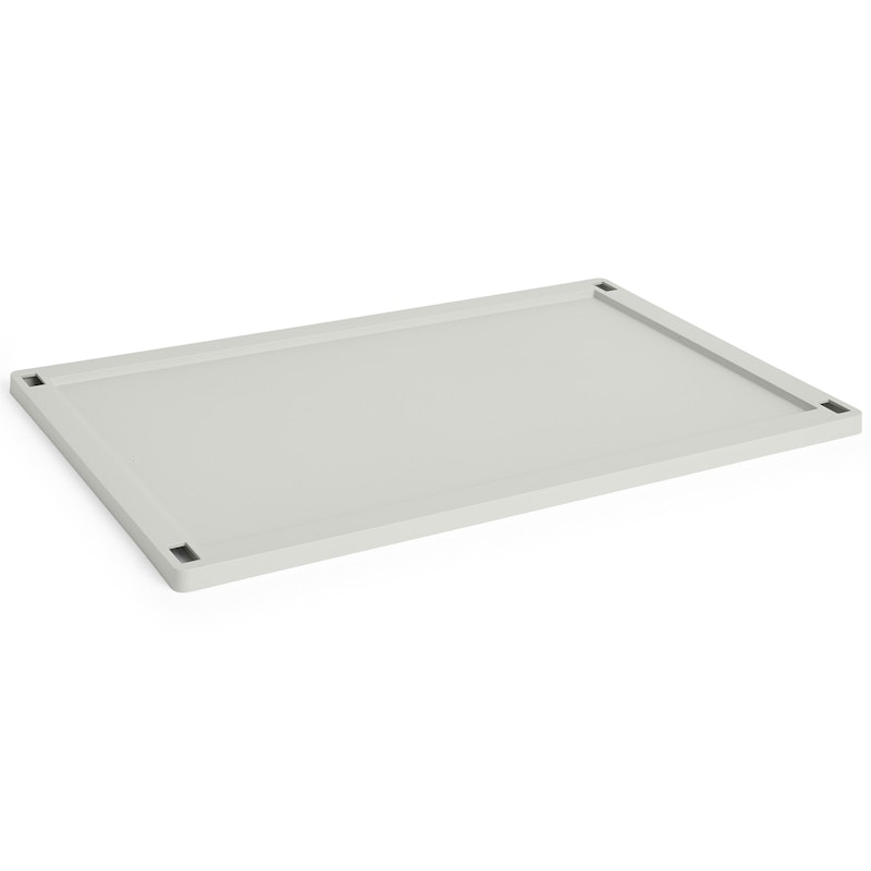 Colour Crate Plastic Large Lokk, Grey