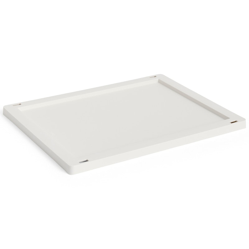 Colour Crate Plastic Medium Lokk, Off-white